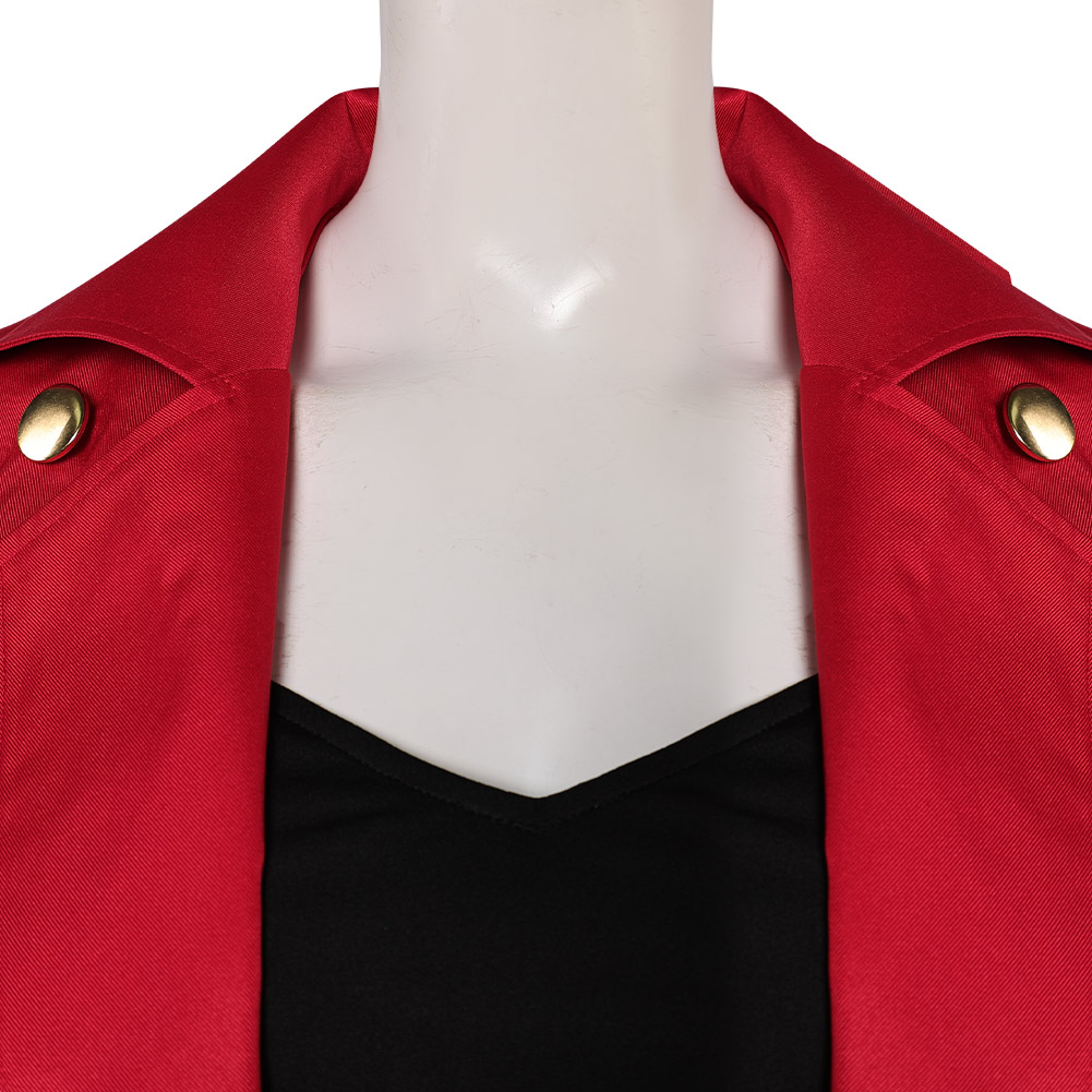 Creature Commandos (2024) The Bride Red Long Coat Outfits Halloween Carnival Cosplay Costume