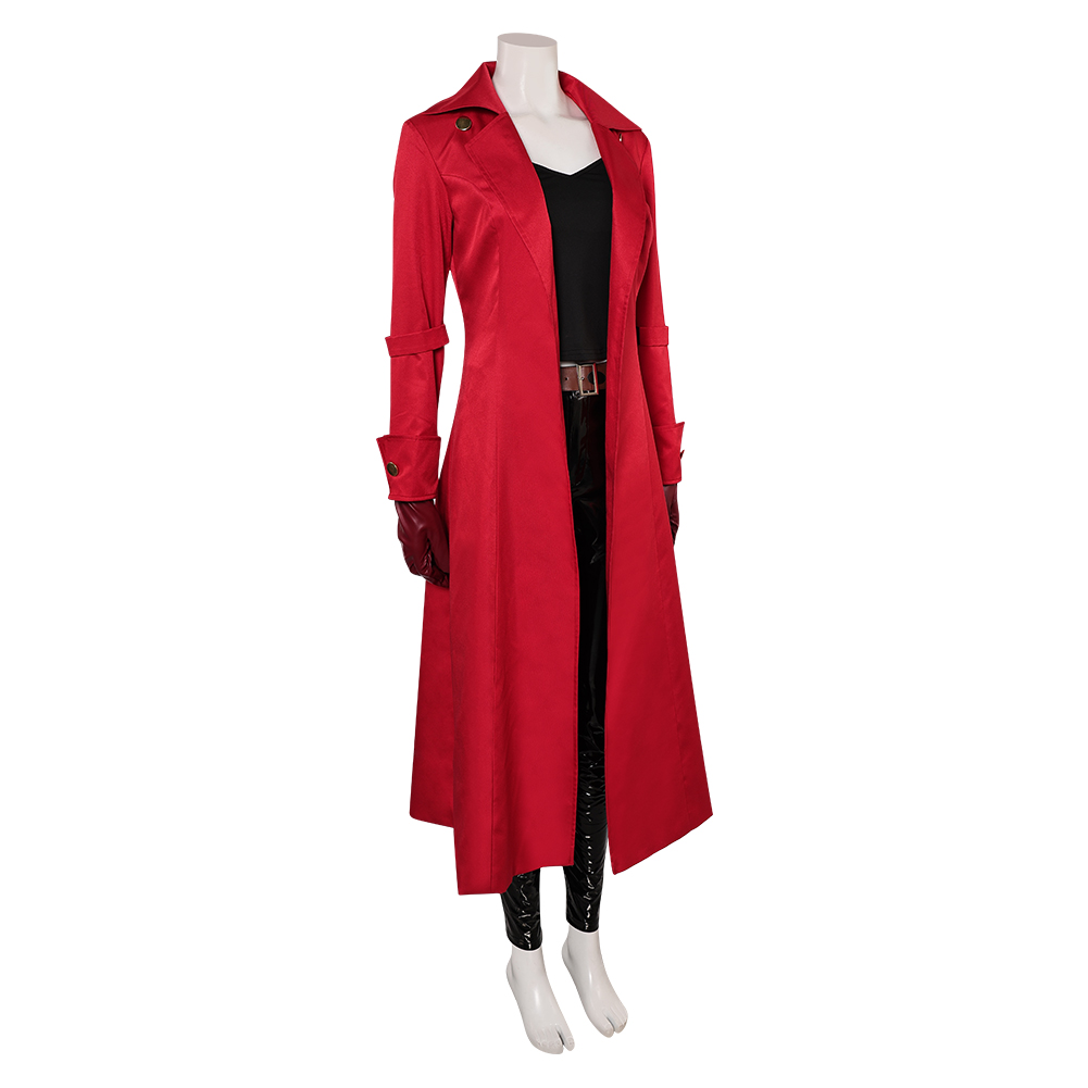 Creature Commandos (2024) The Bride Red Long Coat Outfits Halloween Carnival Cosplay Costume