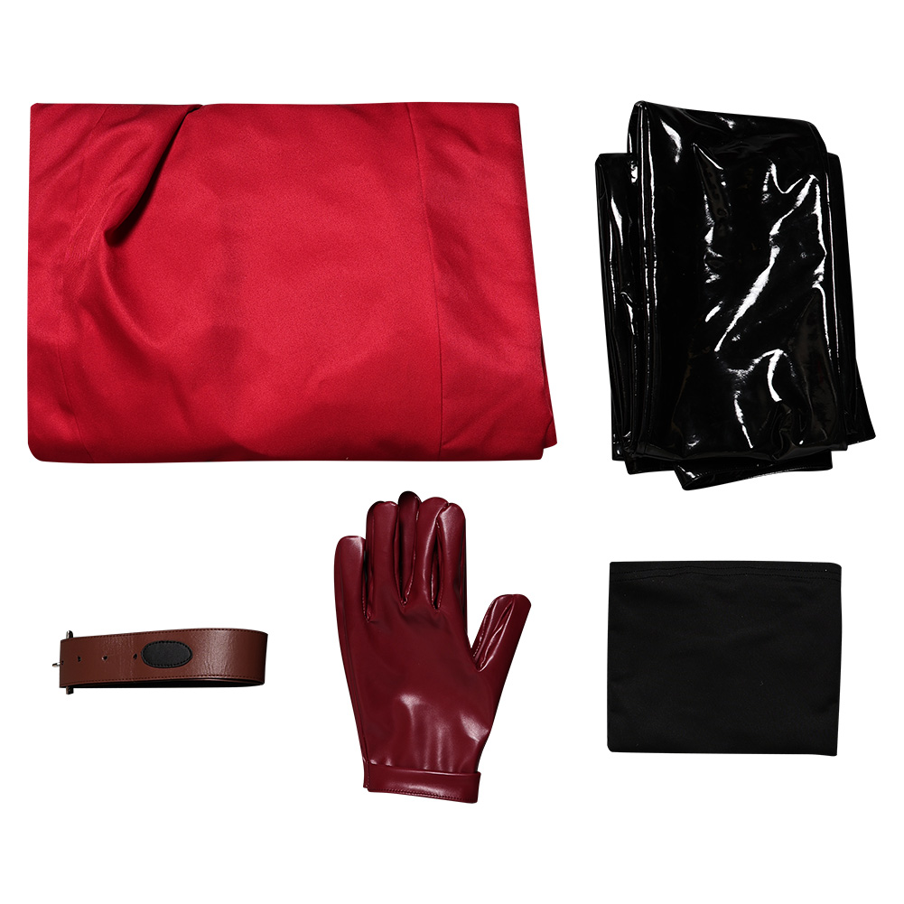 Creature Commandos (2024) The Bride Red Long Coat Outfits Halloween Carnival Cosplay Costume