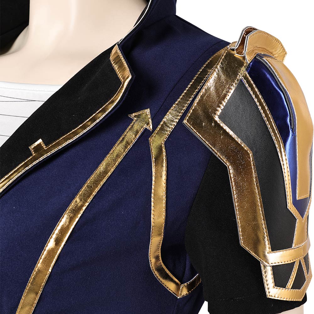 Arcane: League of Legends Season 2 Vi Blue Uniform Outfits Halloween Carnival Cosplay Costume