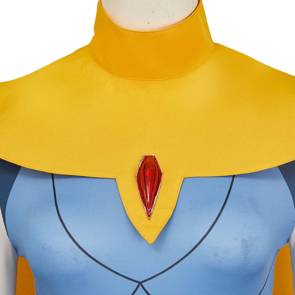 Dispatch Mandy Blue Outfits Halloween Carnival Cosplay Costume