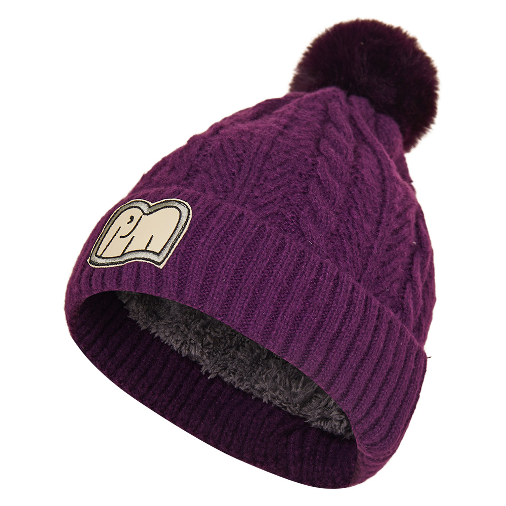 Mobile Suit Gundam (2025)  Amate Yuzuriha Purple Knit Hat Halloween Carnival Cosplay Costume