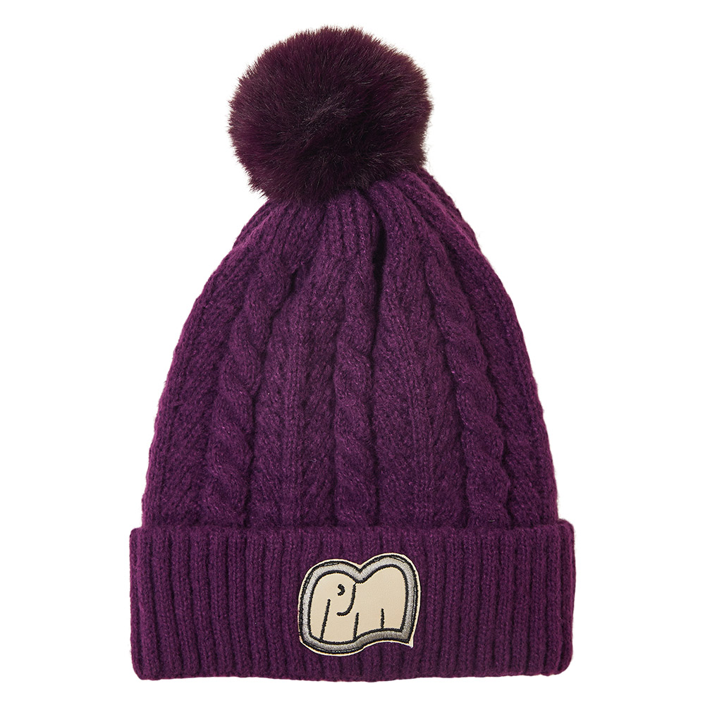 Mobile Suit Gundam (2025)  Amate Yuzuriha Purple Knit Hat Halloween Carnival Cosplay Costume