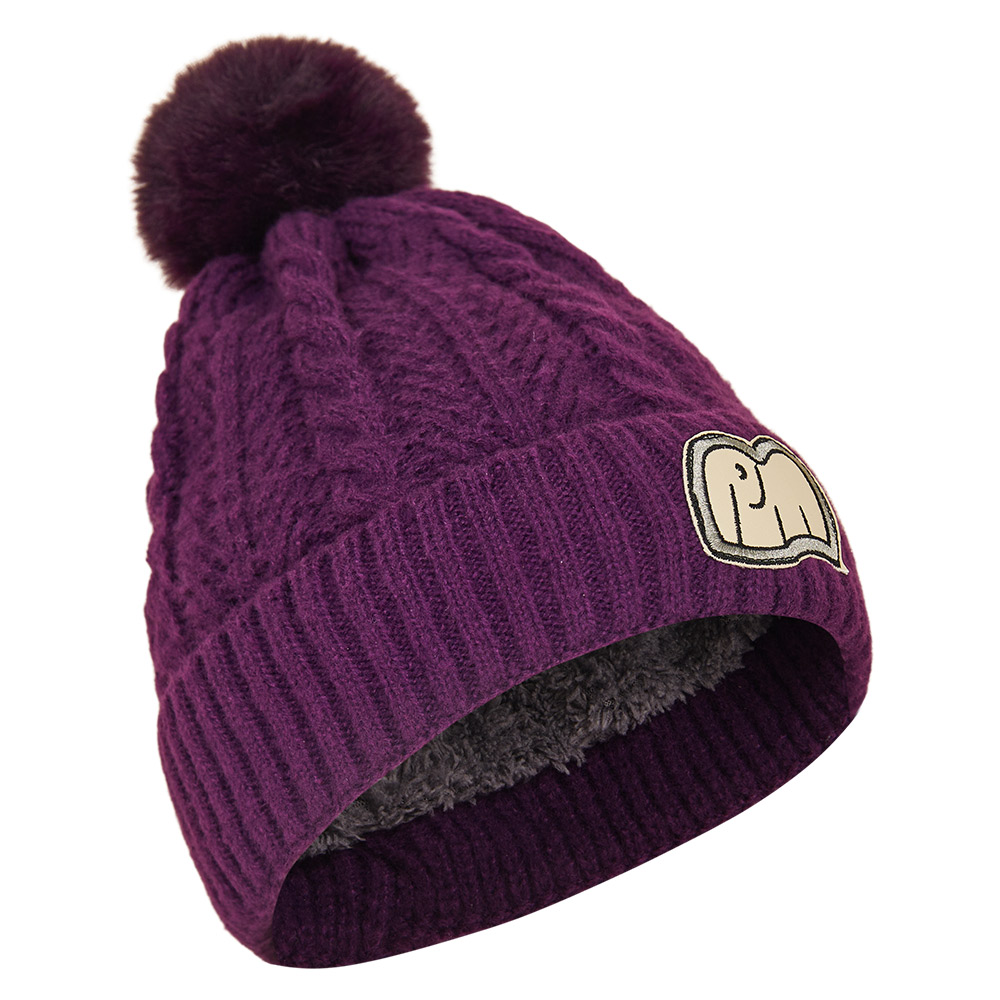 Mobile Suit Gundam (2025)  Amate Yuzuriha Purple Knit Hat Halloween Carnival Cosplay Costume