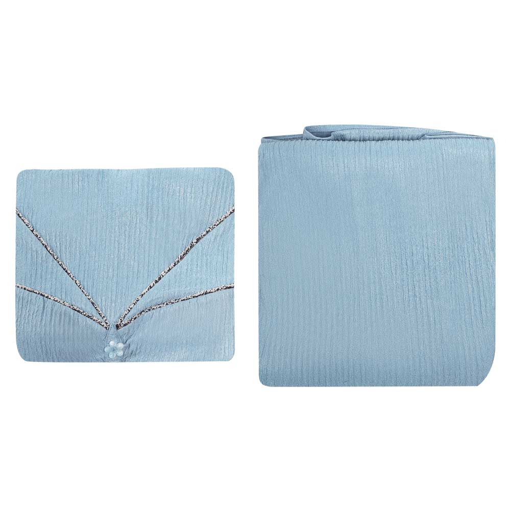 Attack of the Clones Padme Amidala Women Blue Low Back Gown Halloween Carnival Party Cosplay Costume