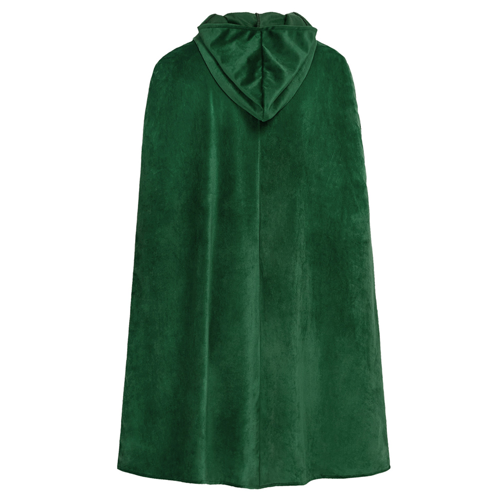 The Lord of the Rings Bilbo Baggins Green Cloak Halloween Carnival Party Cosplay Costume