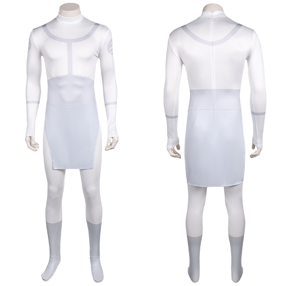Invincible Season 3 Viltrum Mark White Viltrumite Uniform Outfits Halloween Carnival Cosplay Costume