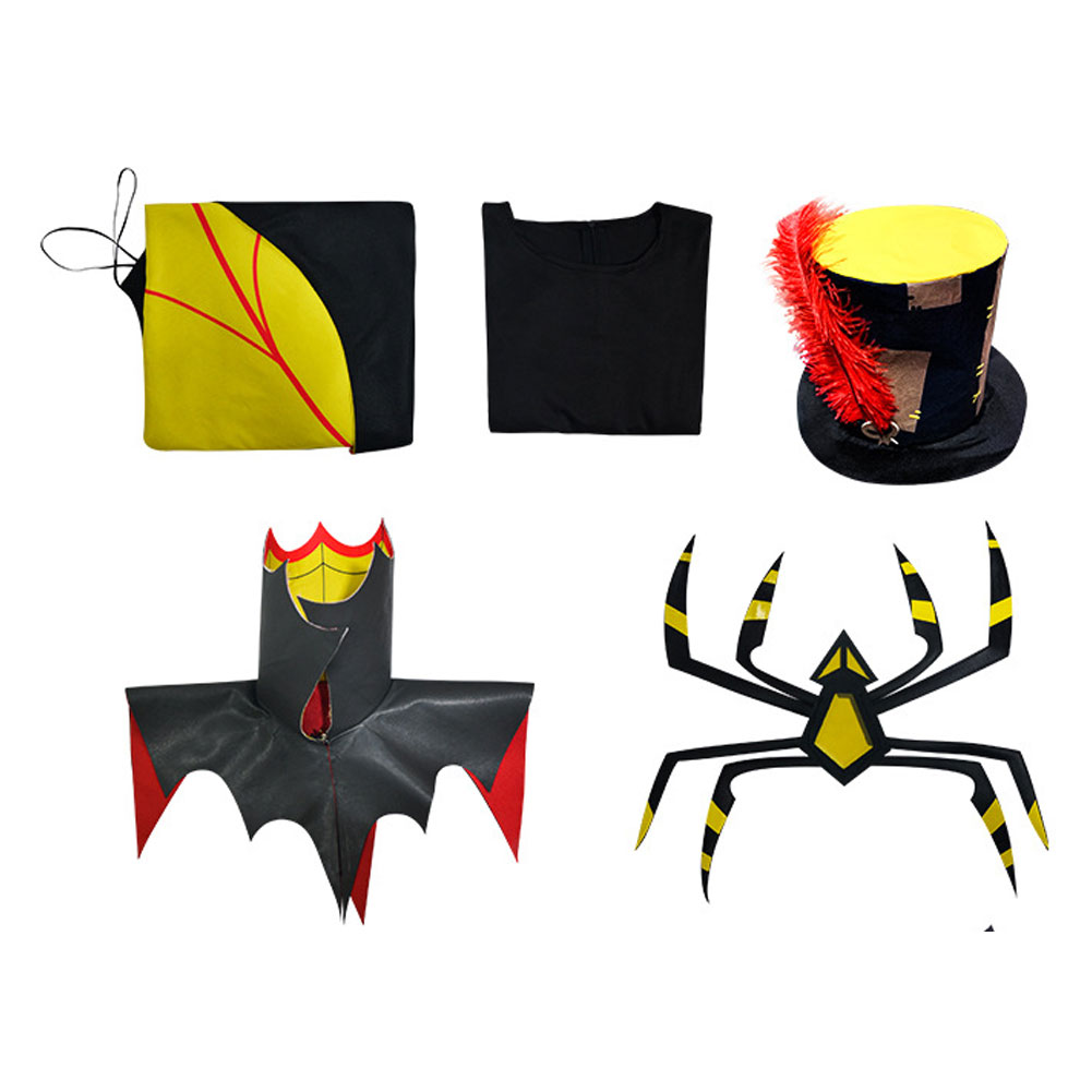 Hazbin Hotel Zestial Outfits Halloween Carnival Cosplay Costume