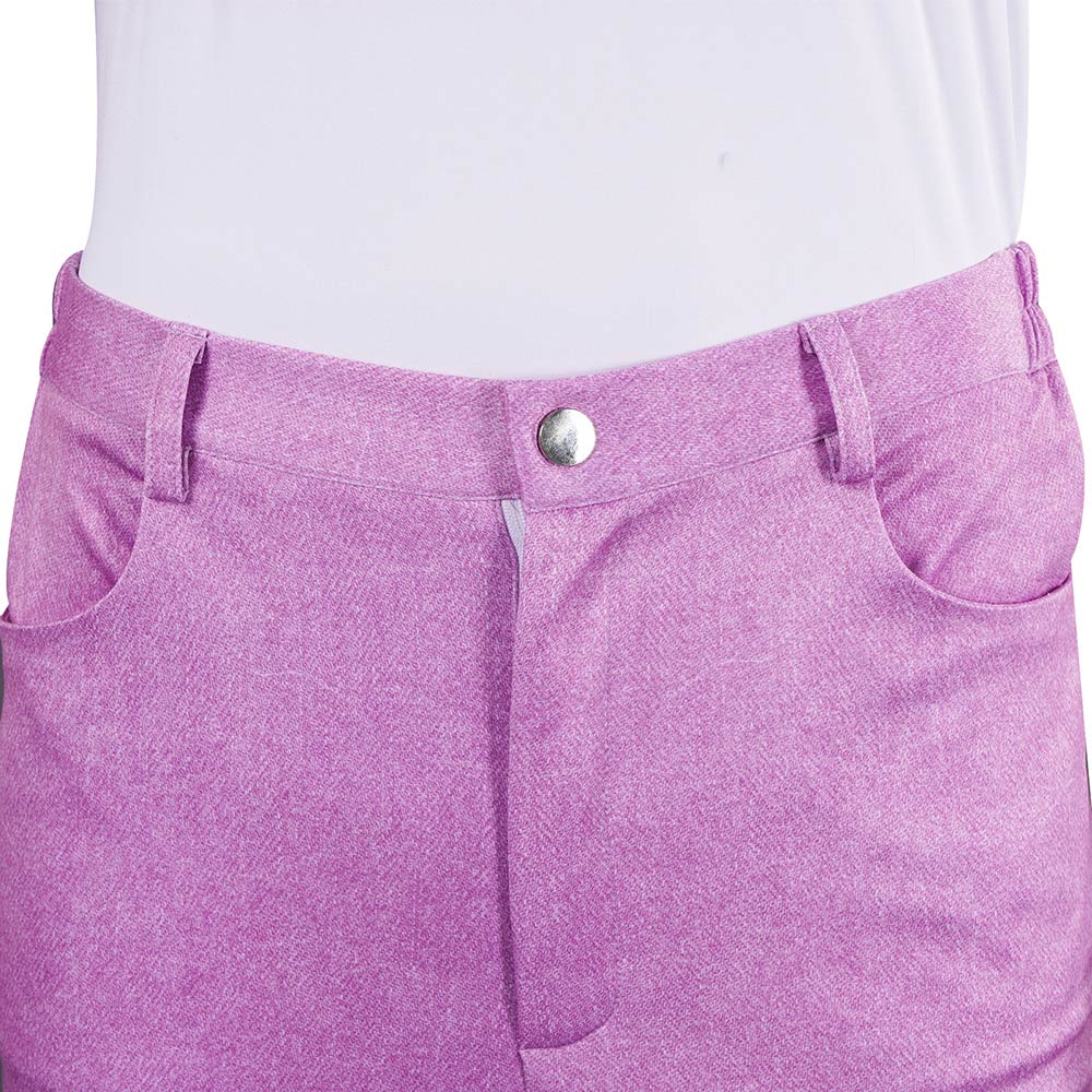 Kpop Demon Hunters Mystery Saja Boys Pink Top Pants Set Halloween Carnival Party Cosplay Costume