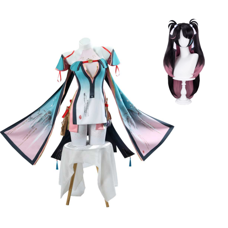 Wuthering Waves Zhezhi Women Outfit Halloween Carnival Cosplay Costume