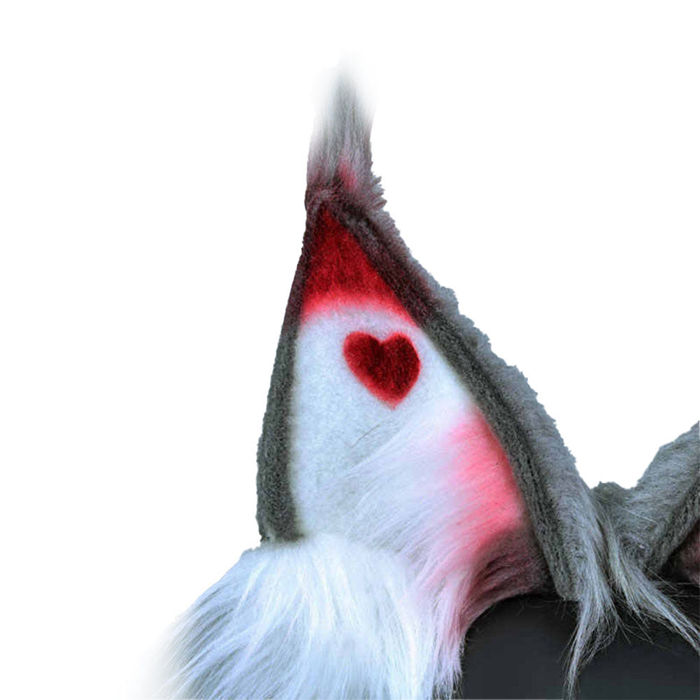 Hazbin Hotel (2024) Husk Furry Ears Headband Halloween Carnival Costume Accessories