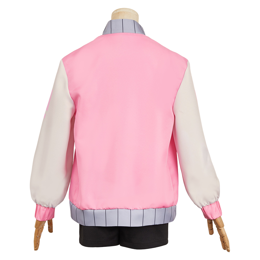 SAKAMOTO DAYS (2025) Lu Shaotang Pink Jacket Outfits Halloween Carnival Cosplay Costume