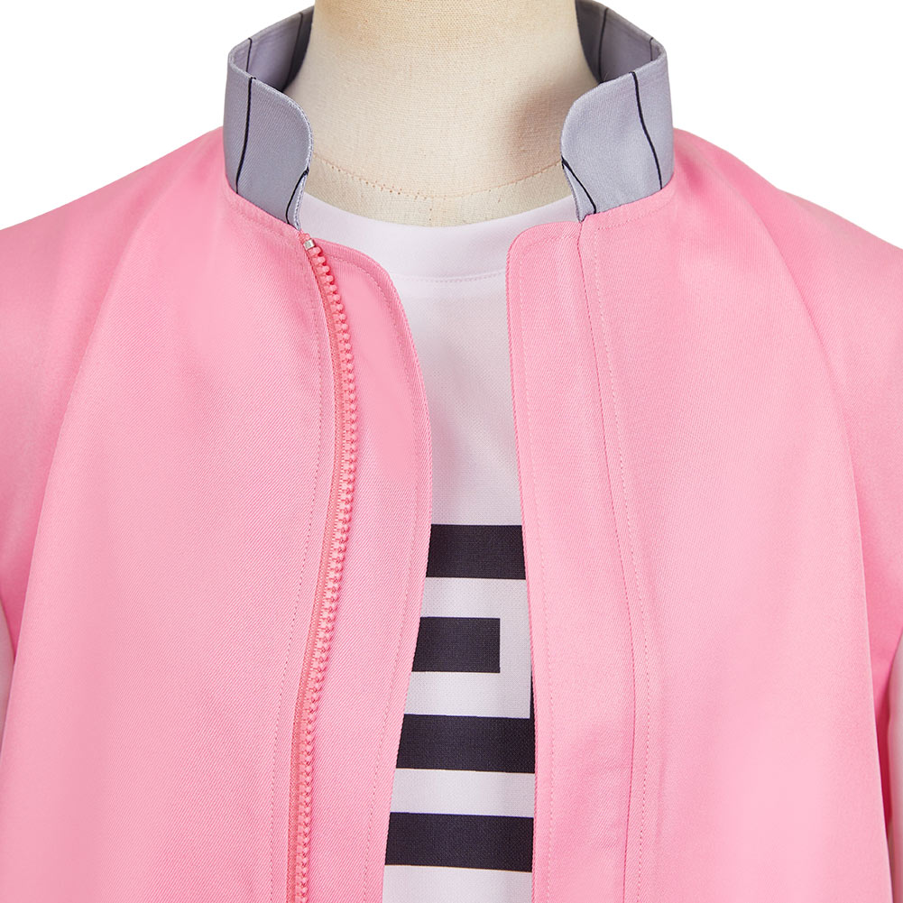 SAKAMOTO DAYS (2025) Lu Shaotang Pink Jacket Outfits Halloween Carnival Cosplay Costume