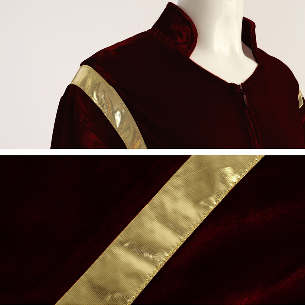 SW Padme Amidala Red Robe Outfits Halloween Carnival Cosplay Costume