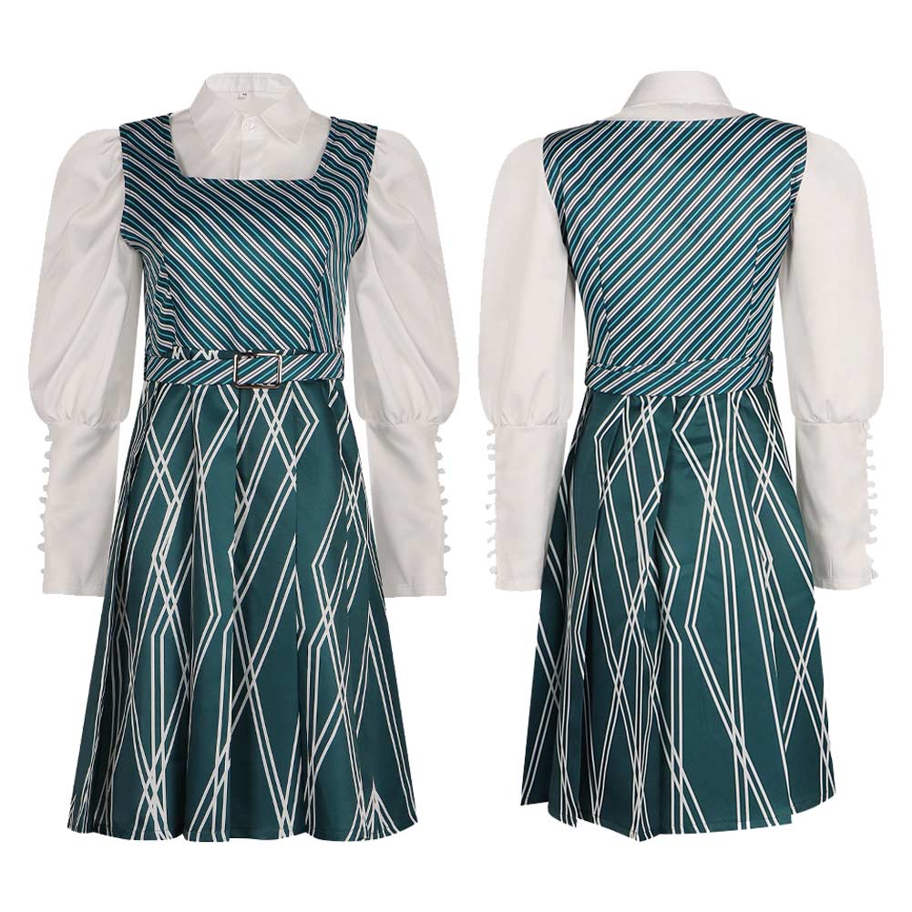Wicked (2024) Nessarose School Uniform Outfits Halloween Carnival Cosplay Costume