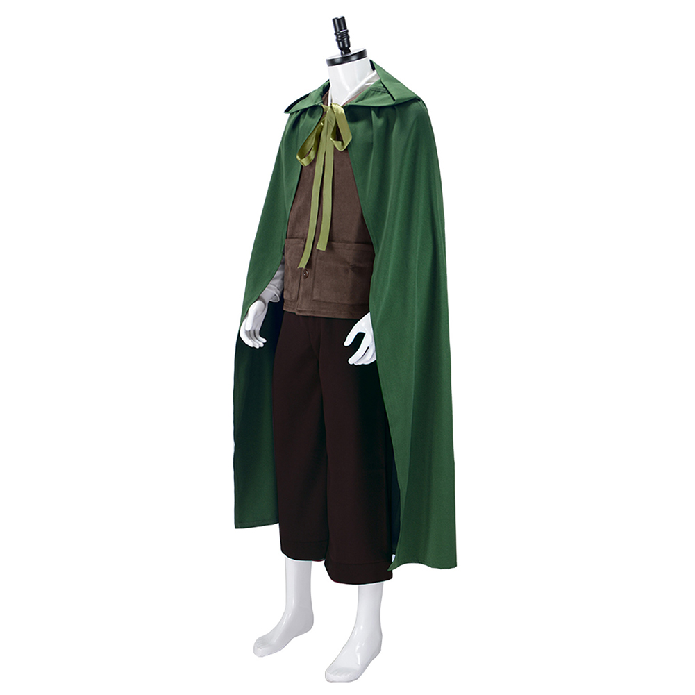 The Lord Of The Rings Frodo Baggins Men Medieval Fantasy Outfits Halloween Carnival Cosplay Costume