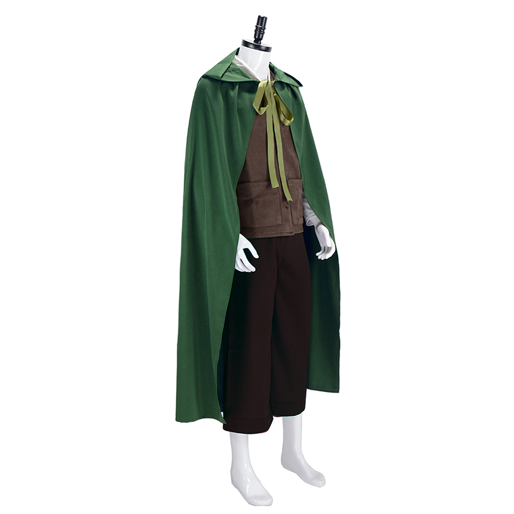 The Lord Of The Rings Frodo Baggins Men Medieval Fantasy Outfits Halloween Carnival Cosplay Costume