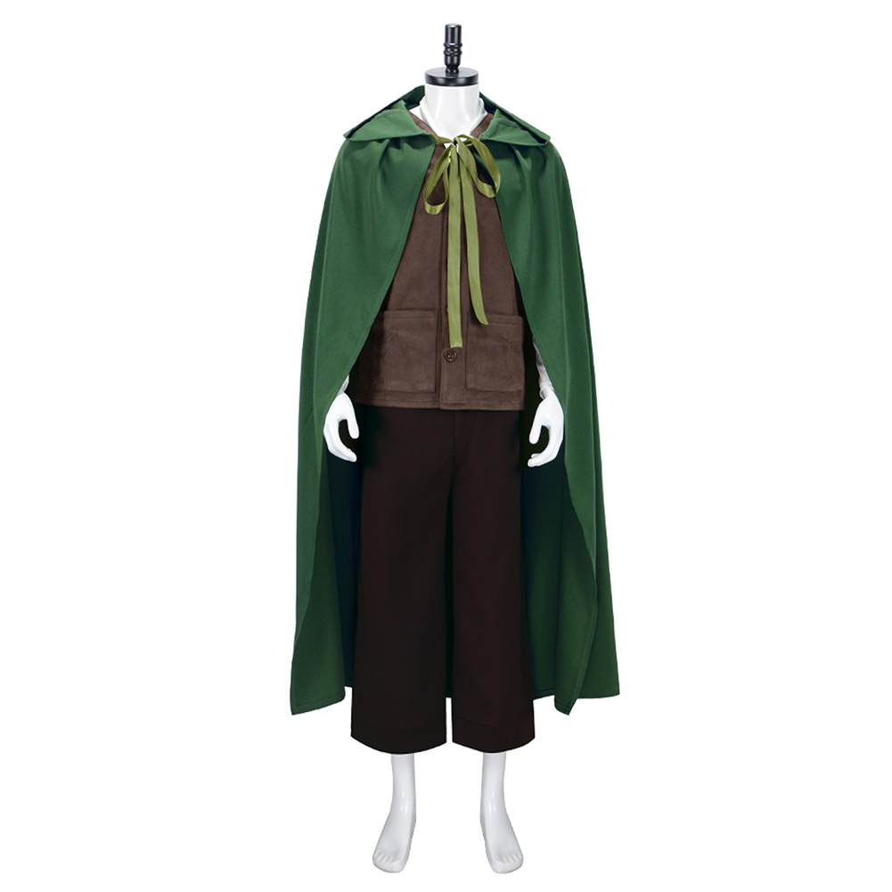 The Lord Of The Rings Frodo Baggins Men Medieval Fantasy Outfits Halloween Carnival Cosplay Costume