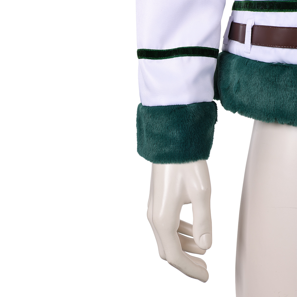 One Piece Live-Action Smoker White Coat Outfits Halloween Carnival Cosplay Costume