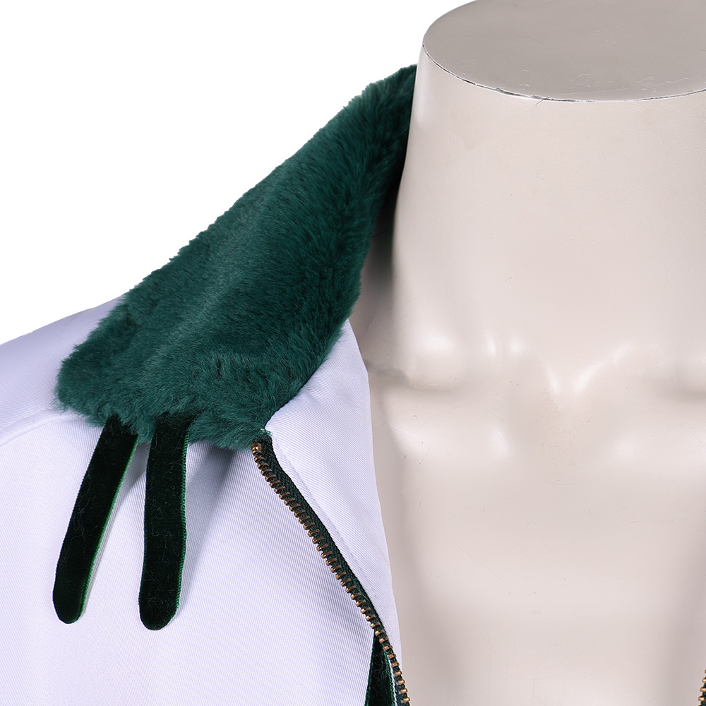 One Piece Live-Action Smoker White Coat Outfits Halloween Carnival Cosplay Costume