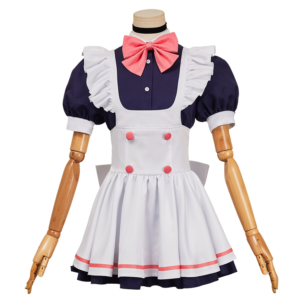 Dandadan Season 2 Momo Ayase Maiden Dress Outfits  Halloween Carnival Cosplay Costume