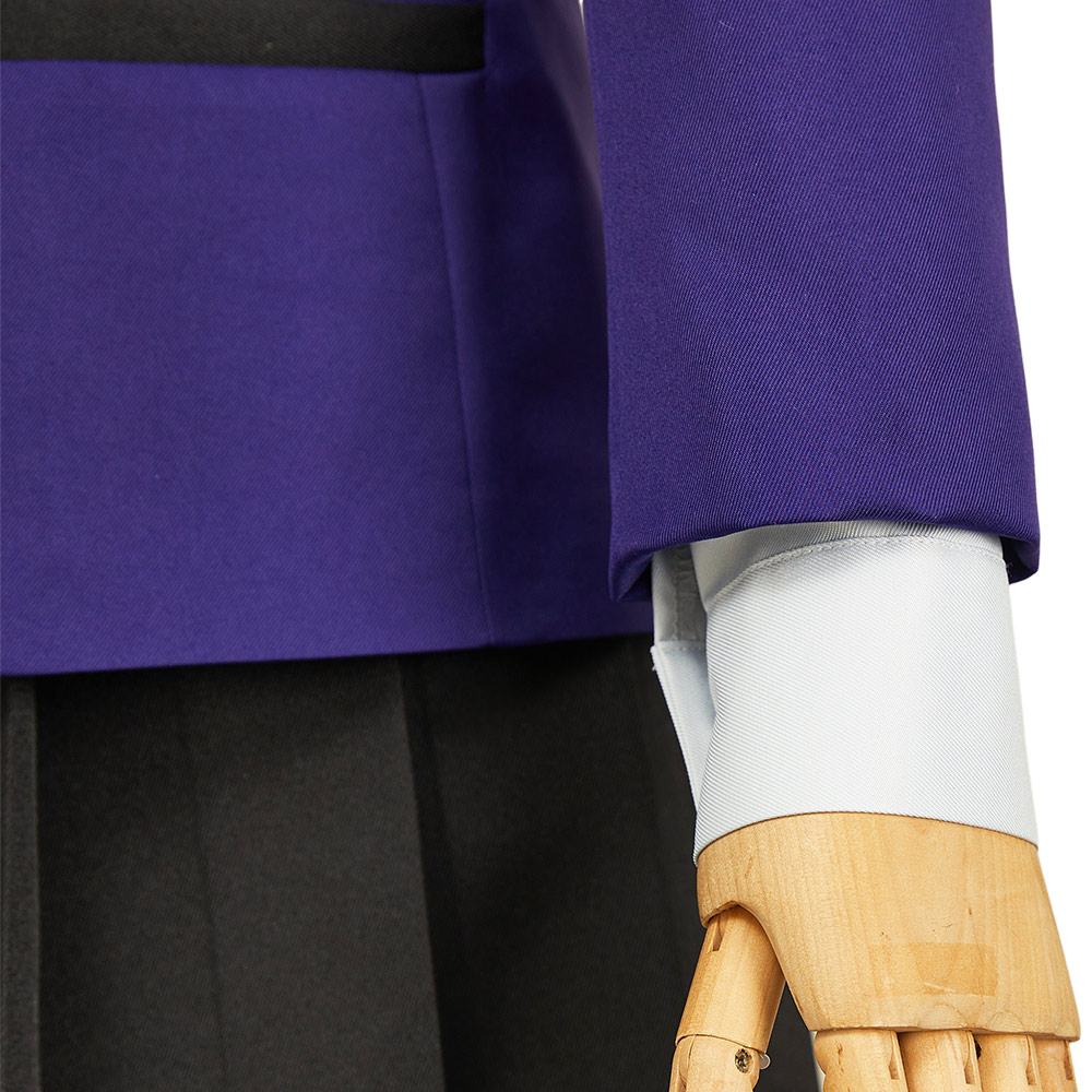 Mobile Suit Gundam (2025) Nyaan Women Purple School Uniform Skirt Outfits Halloween Cosplay Costume