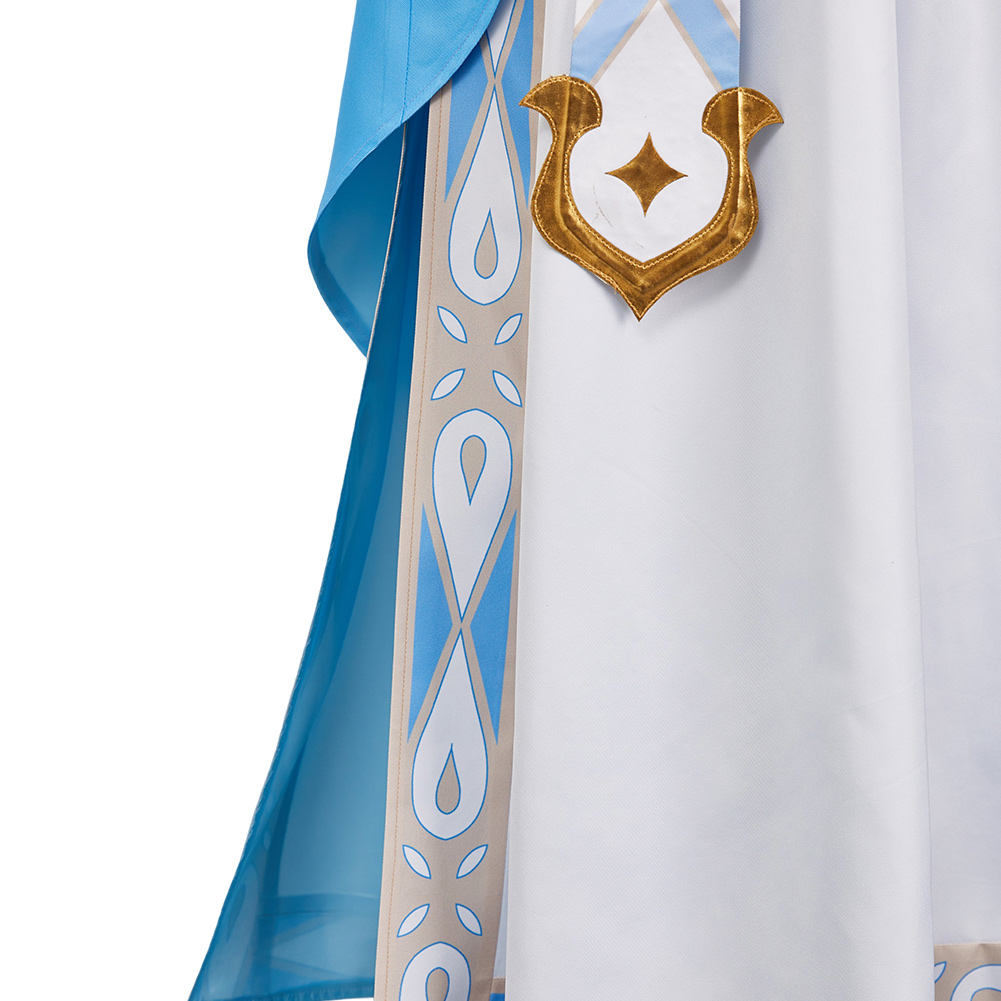 Genshin Impact Lumine Knight of Flowers Outfits Halloween Carnival Cosplay Costume