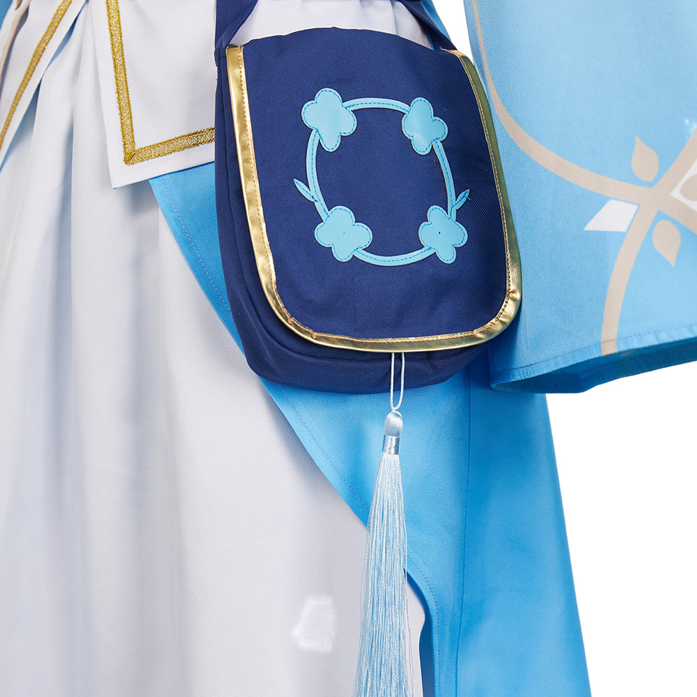 Genshin Impact Lumine Knight of Flowers Outfits Halloween Carnival Cosplay Costume