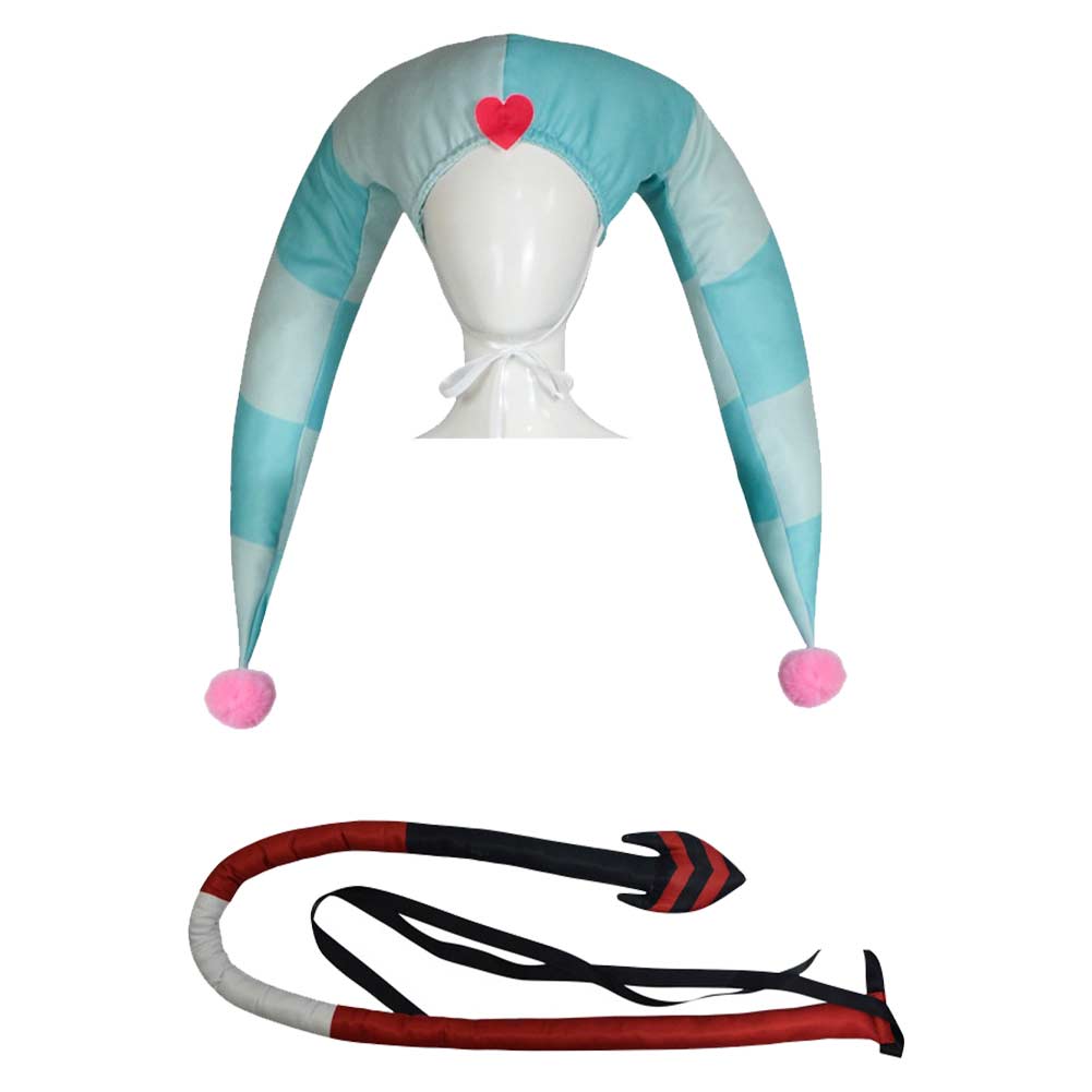 Helluva Boss Fizzarolli Green Outfits Fullset Halloween Carnival Cosplay Costume