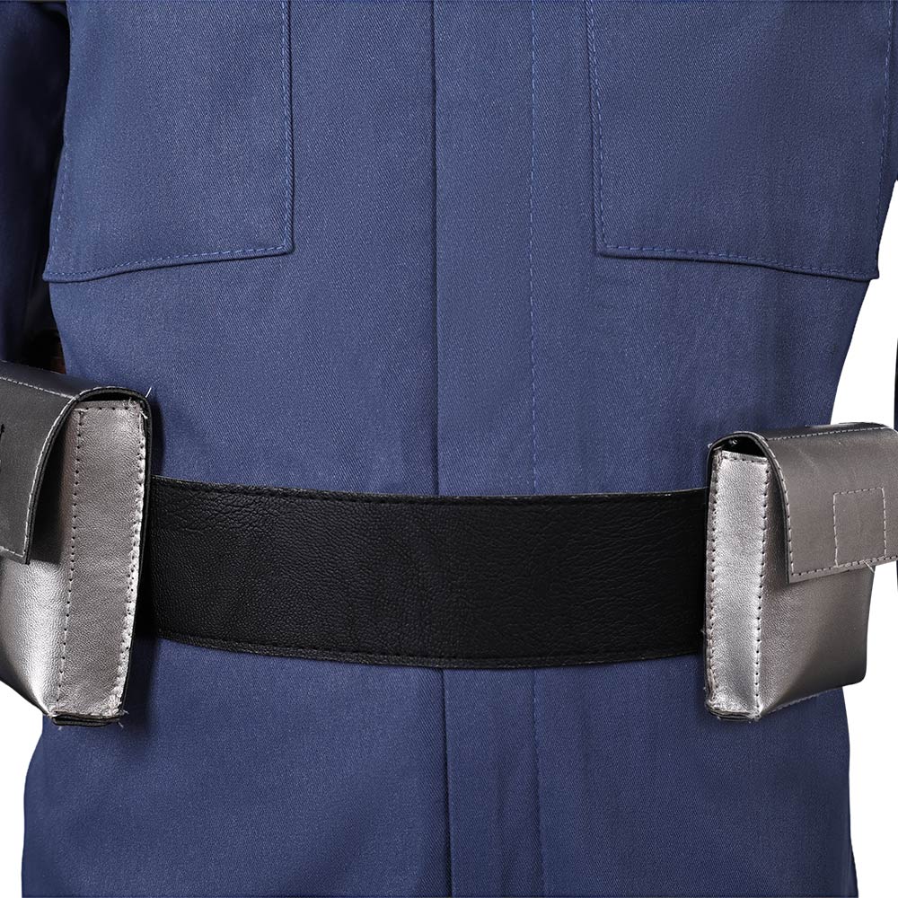 Skeleton Crew (2024) KB Kids Children Blue Jumpsuit Halloween Carnival Cosplay Costume