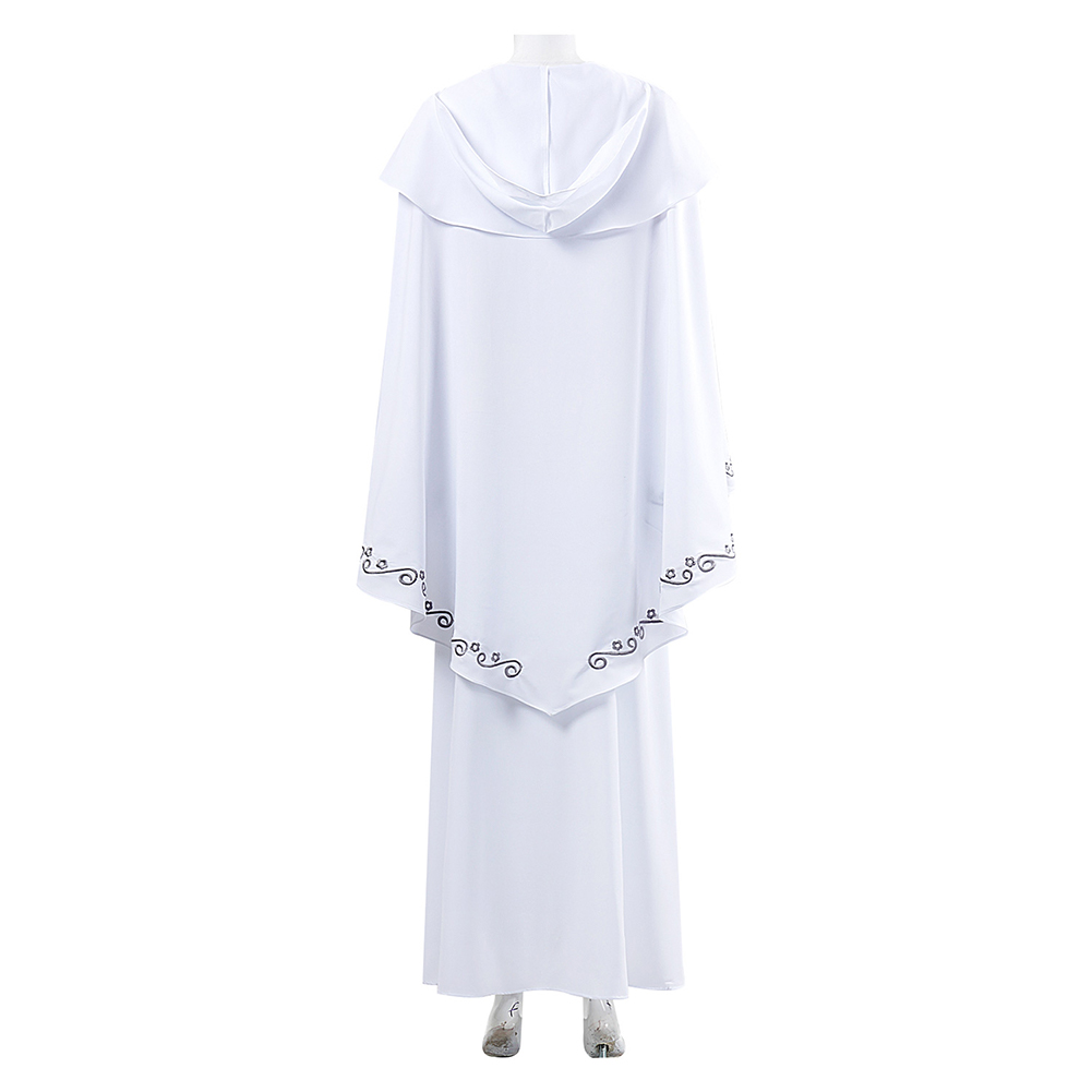 SW Padmé Amidala White Dress Outfits Halloween Carnival Cosplay Costume