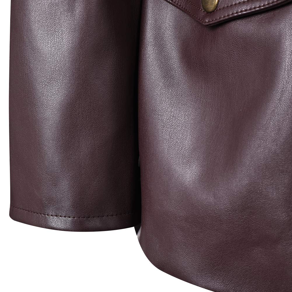 The Walking Dead: Daryl Dixon Season 3 Carol Peletier Leather Jacket Outfits Halloween Carnival Cosp