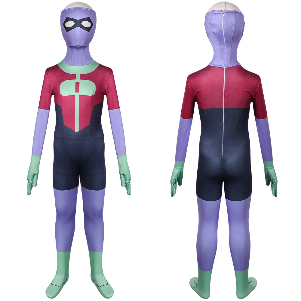 Invincible Kid Omni-Man Oliver Grayson Kids Children Outfits Halloween Carnival Cosplay Costume