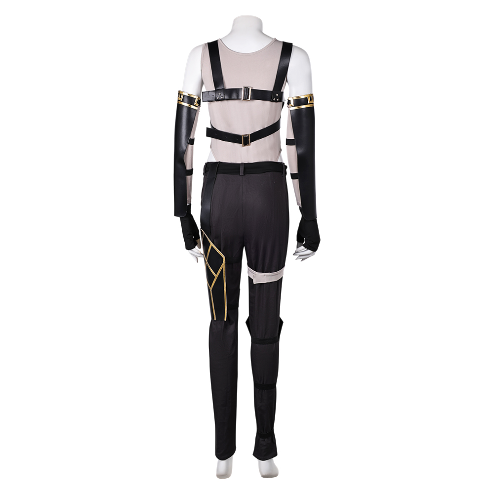 Arcane: League of Legends Season 2 Vi Combat Outfits Halloween Carnival Cosplay Costume