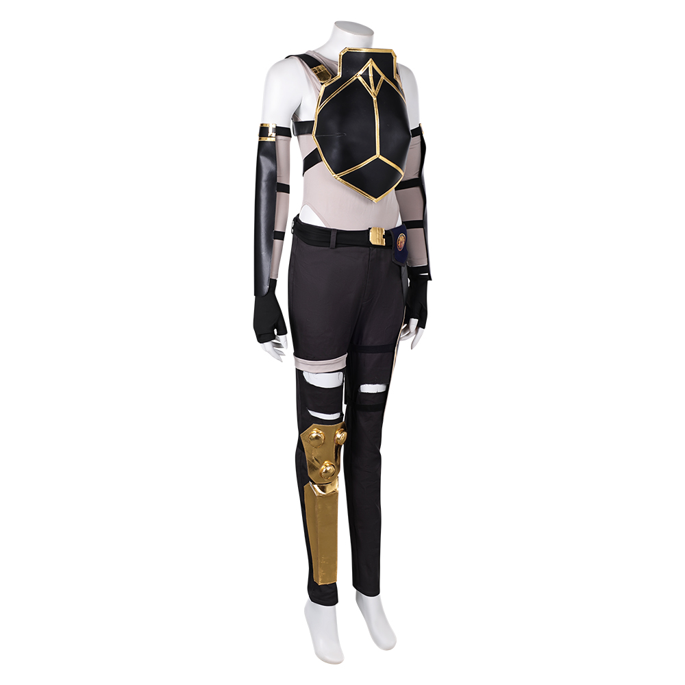 Arcane: League of Legends Season 2 Vi Combat Outfits Halloween Carnival Cosplay Costume
