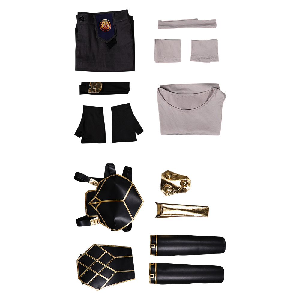 Arcane: League of Legends Season 2 Vi Combat Outfits Halloween Carnival Cosplay Costume