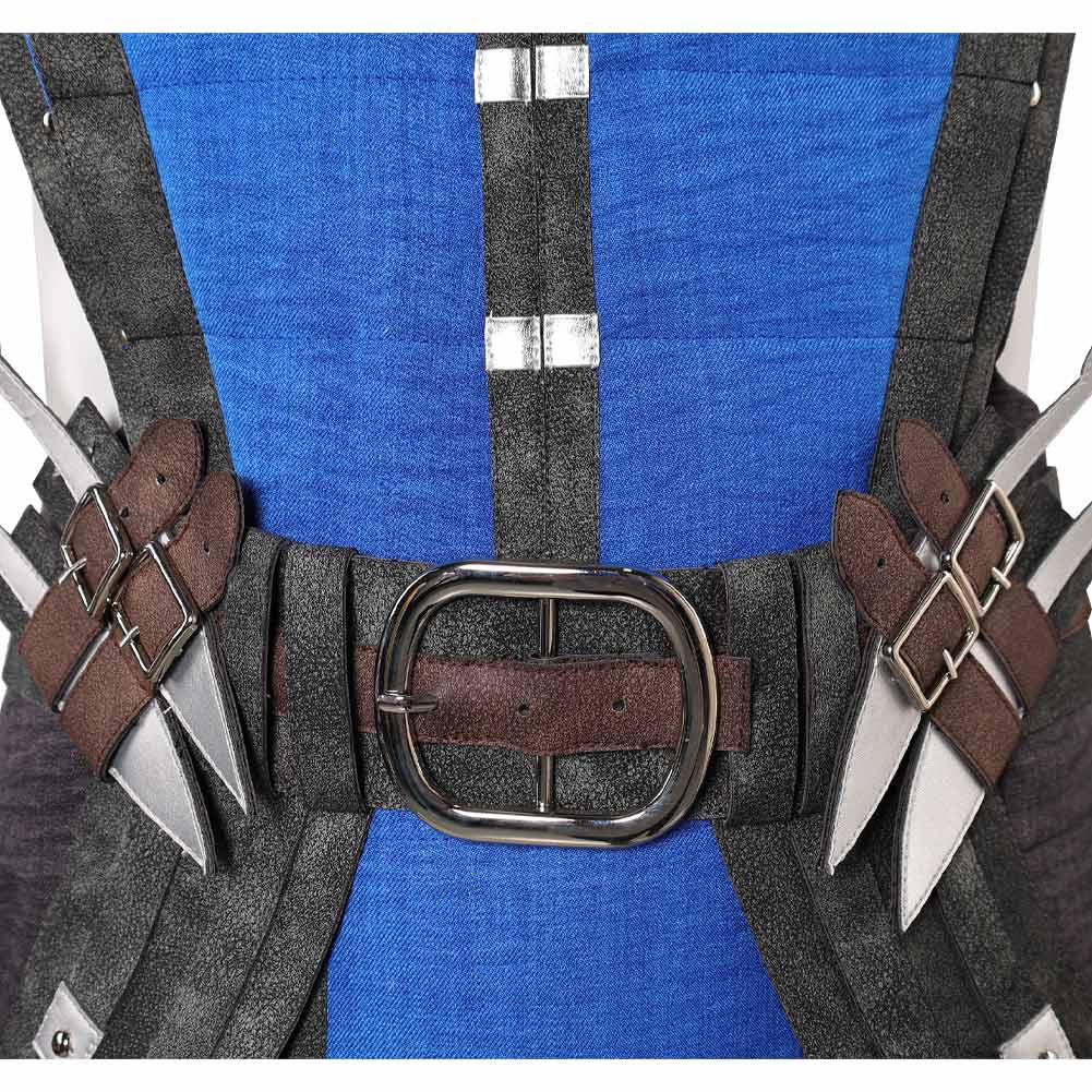 Mortal Kombat 10 Sub-Zero Fullset Outfits Halloween Carnival Party Cosplay Costume