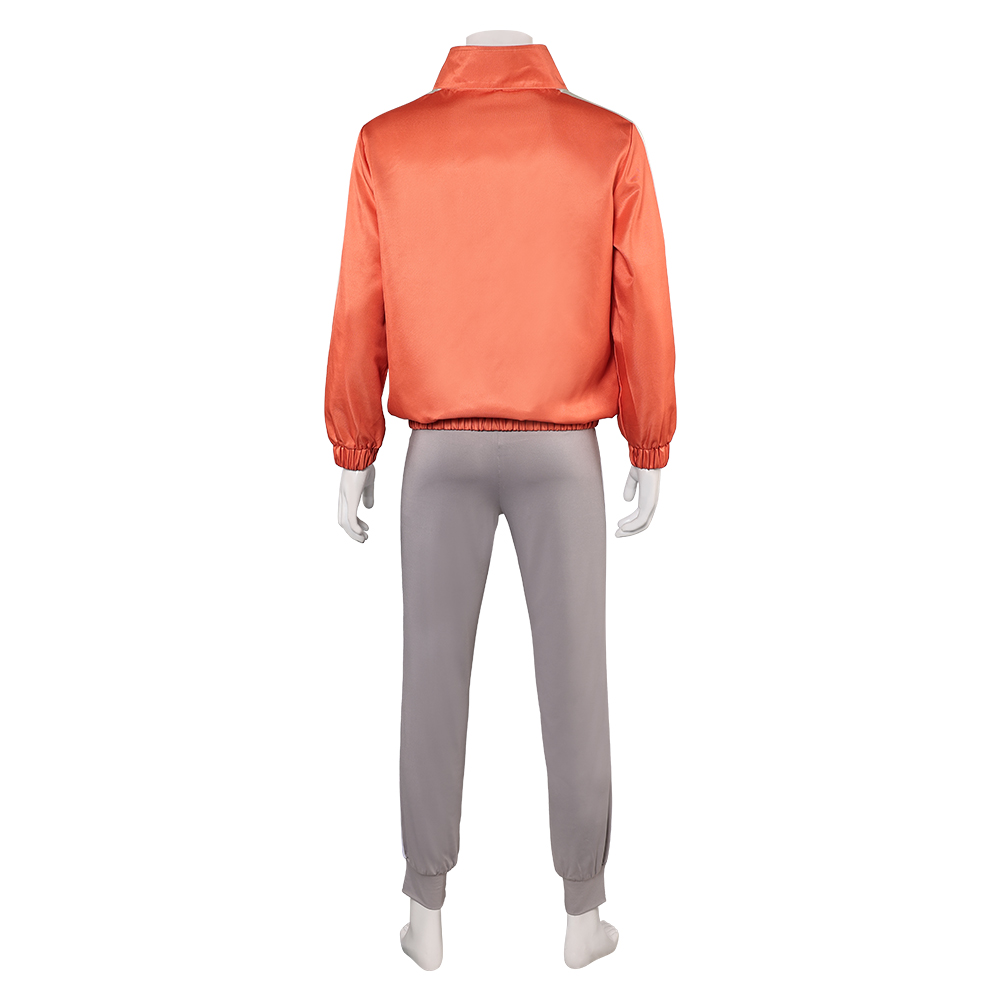 Dandadan Jiji Orange Outfits Halloween Carnival  Cosplay Costume