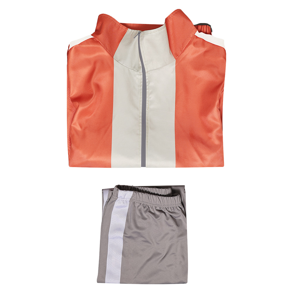 Dandadan Jiji Orange Outfits Halloween Carnival  Cosplay Costume