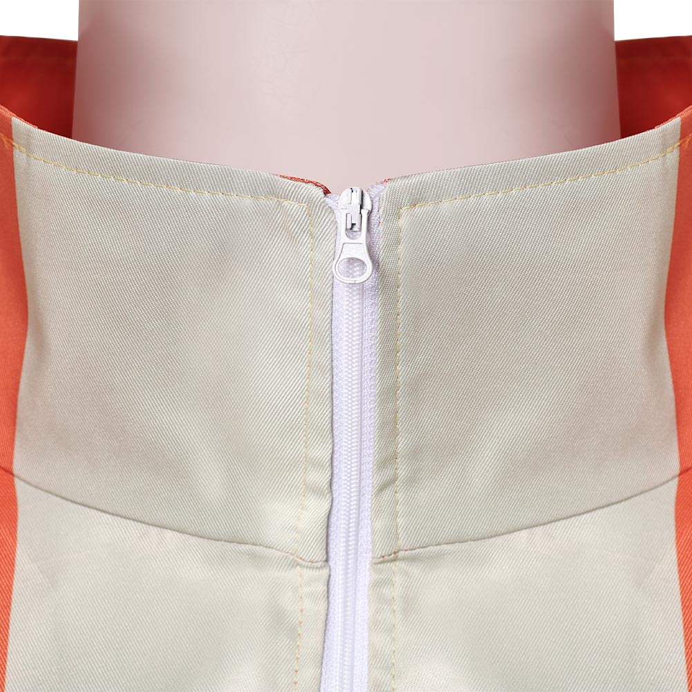 Dandadan Jiji Orange Outfits Halloween Carnival  Cosplay Costume