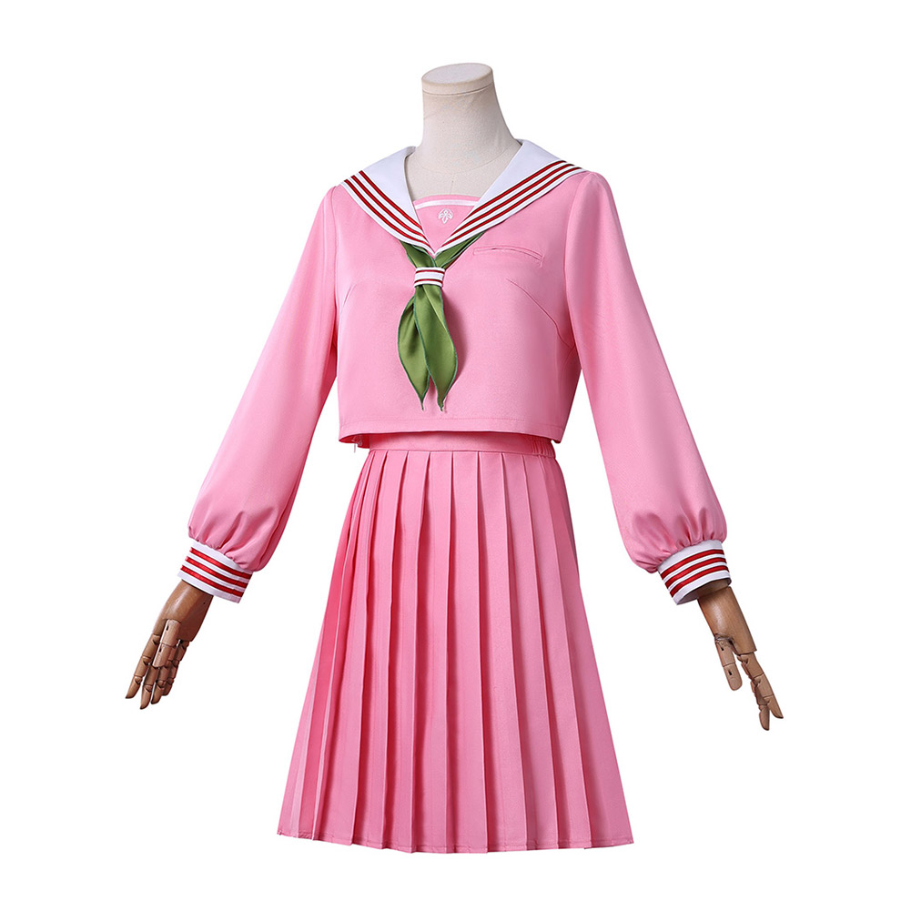 Silent Hill Hinako Shimizu Pink Uniform Outfit Halloween Carnival Cosplay Costume