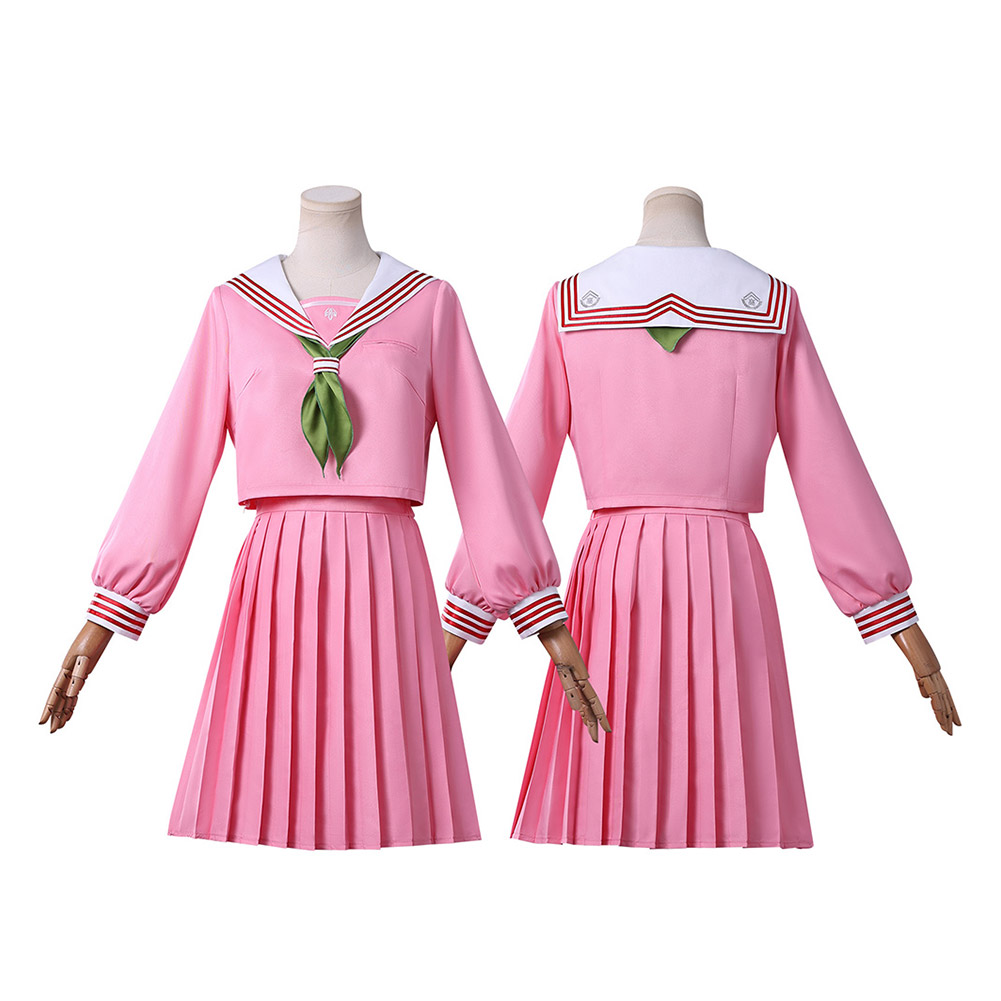 Silent Hill Hinako Shimizu Pink Uniform Outfit Halloween Carnival Cosplay Costume
