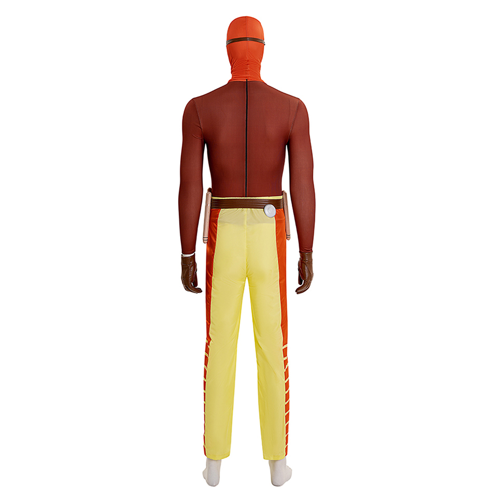 Invincible Season 3 Rex Splode Men Yellow Outfits Halloween Carnival Cosplay Costume