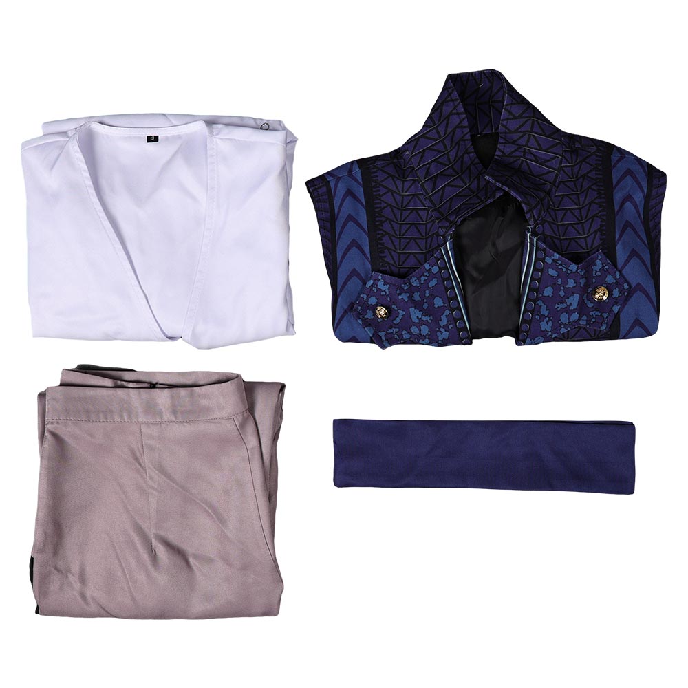 Wicked (2024) Prince Fiyero Outfits Halloween Carnival Cosplay Costume