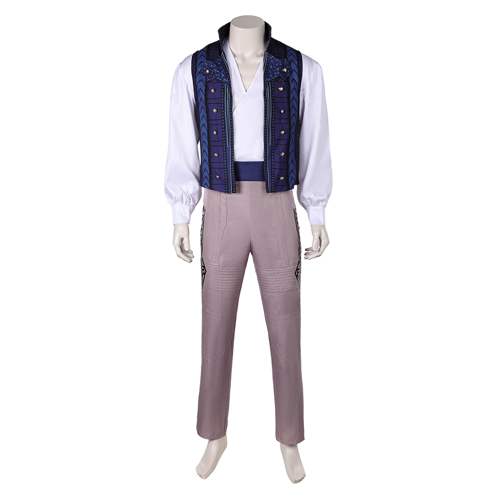Wicked (2024) Prince Fiyero Outfits Halloween Carnival Cosplay Costume