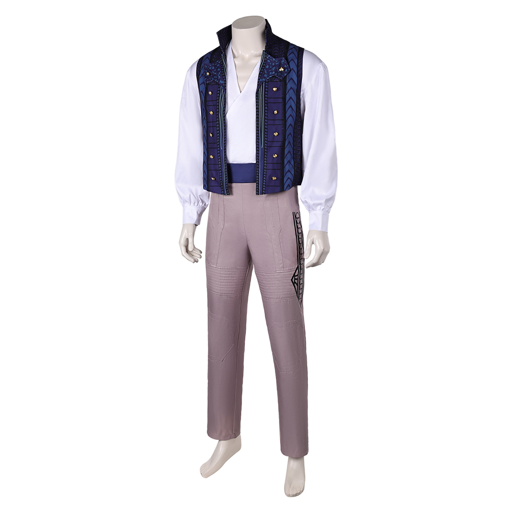Wicked (2024) Prince Fiyero Outfits Halloween Carnival Cosplay Costume