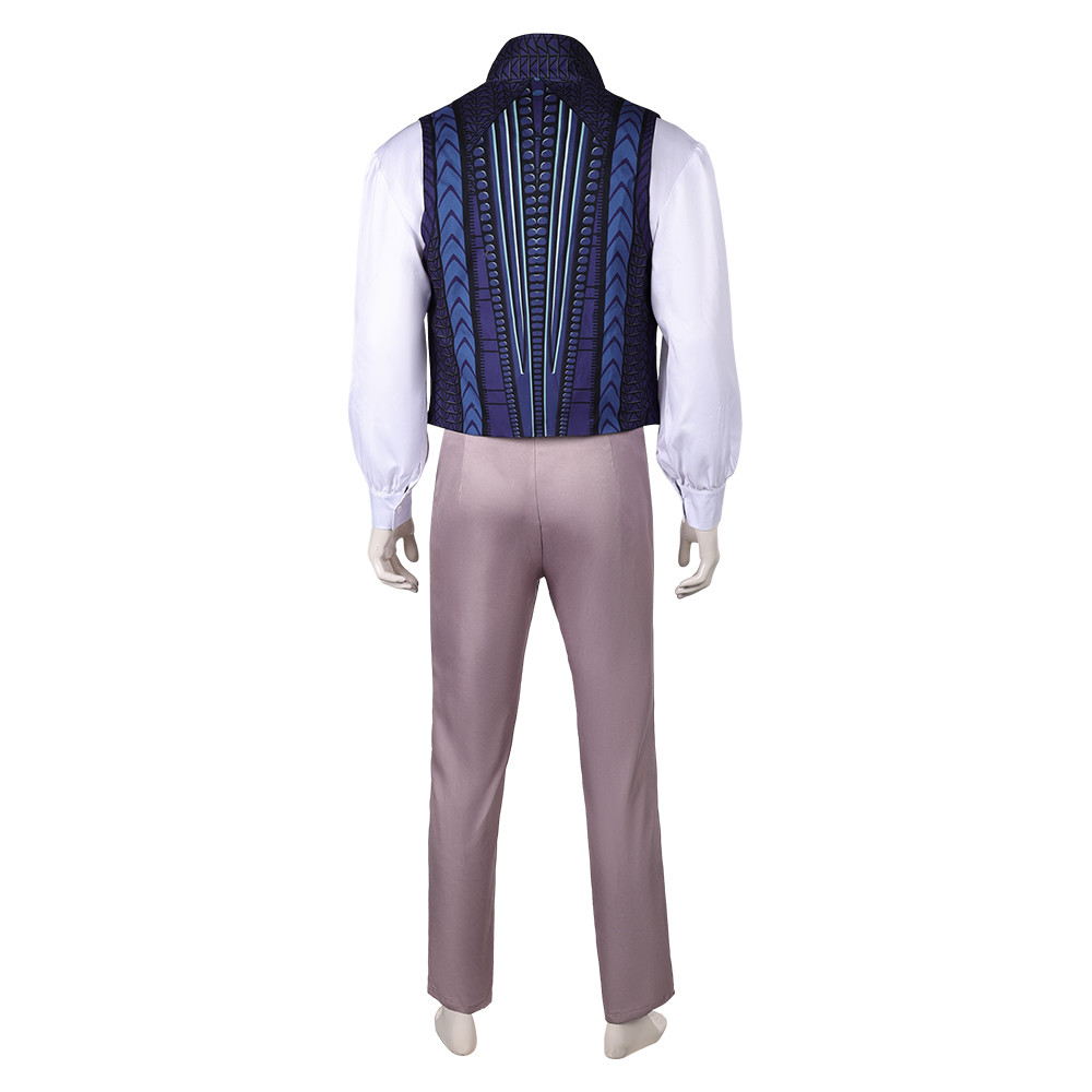 Wicked (2024) Prince Fiyero Outfits Halloween Carnival Cosplay Costume
