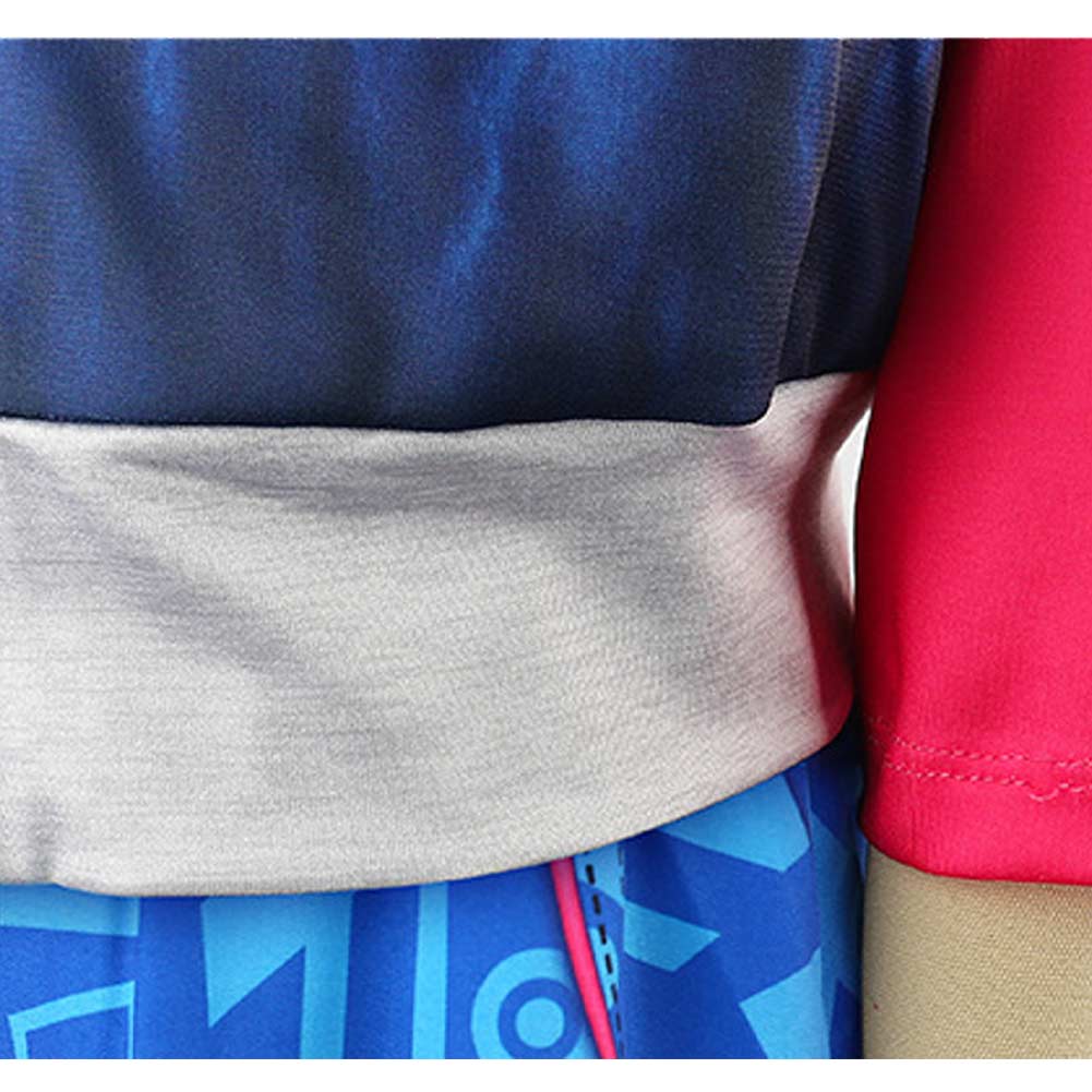 Zombies 4  Addison Well Kids Children Blue Coat Pants Set Halloween Carnival Party Cosplay Costume