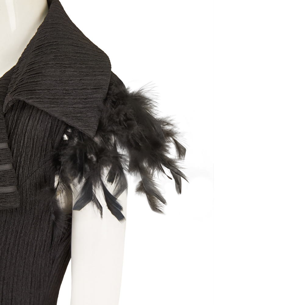 Wicked For Good Elphaba Sleeveless Black Dress Halloween Carnival Party Cosplay Costume