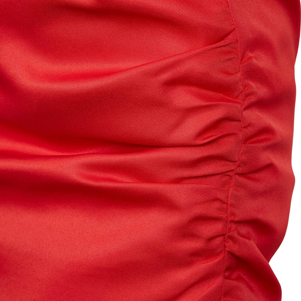 The Substance (2024) Elizabeth Red Dress Outfits Halloween Carnival Cosplay Costume